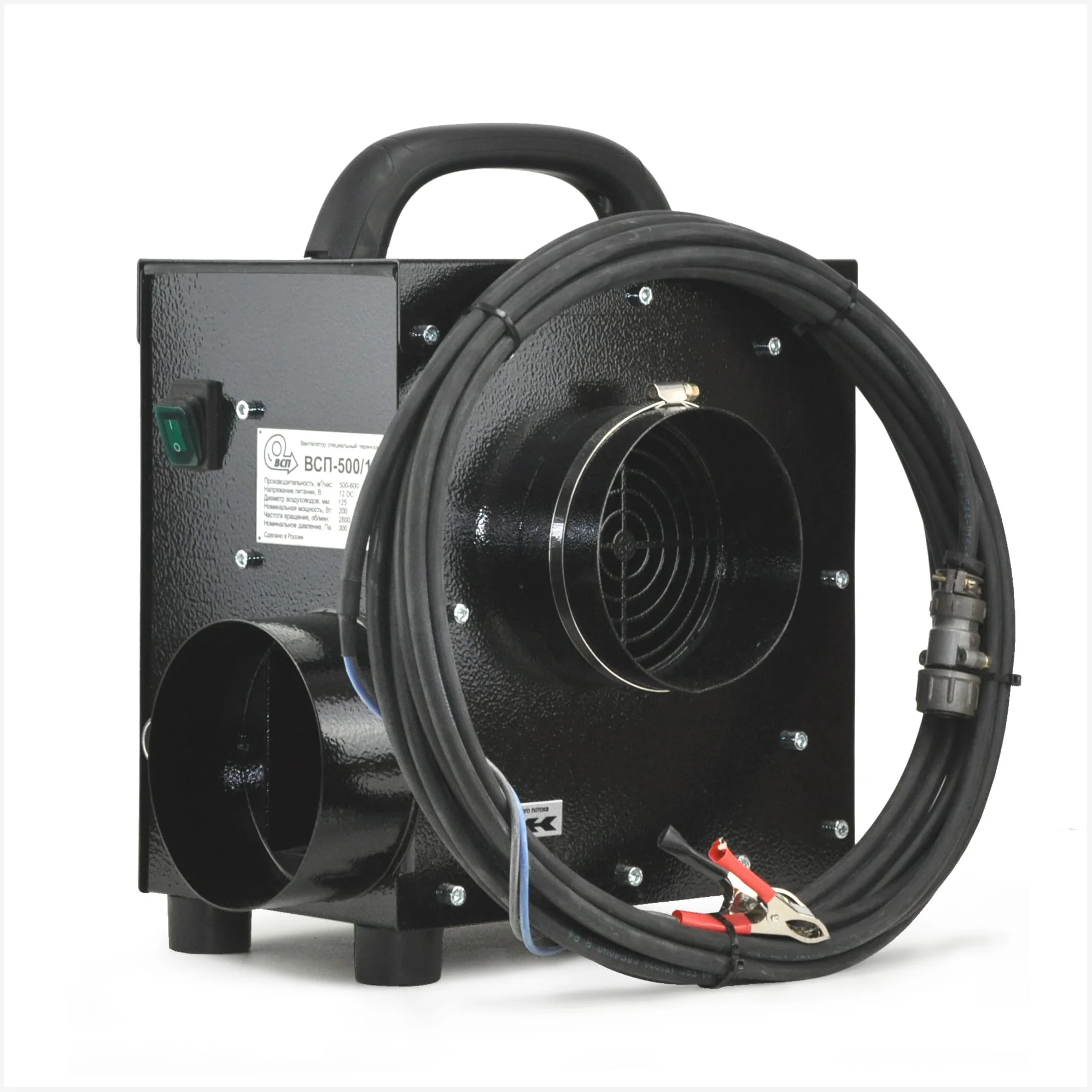 Переносной вентилятор ВСП 500/24-12 - Фото №2