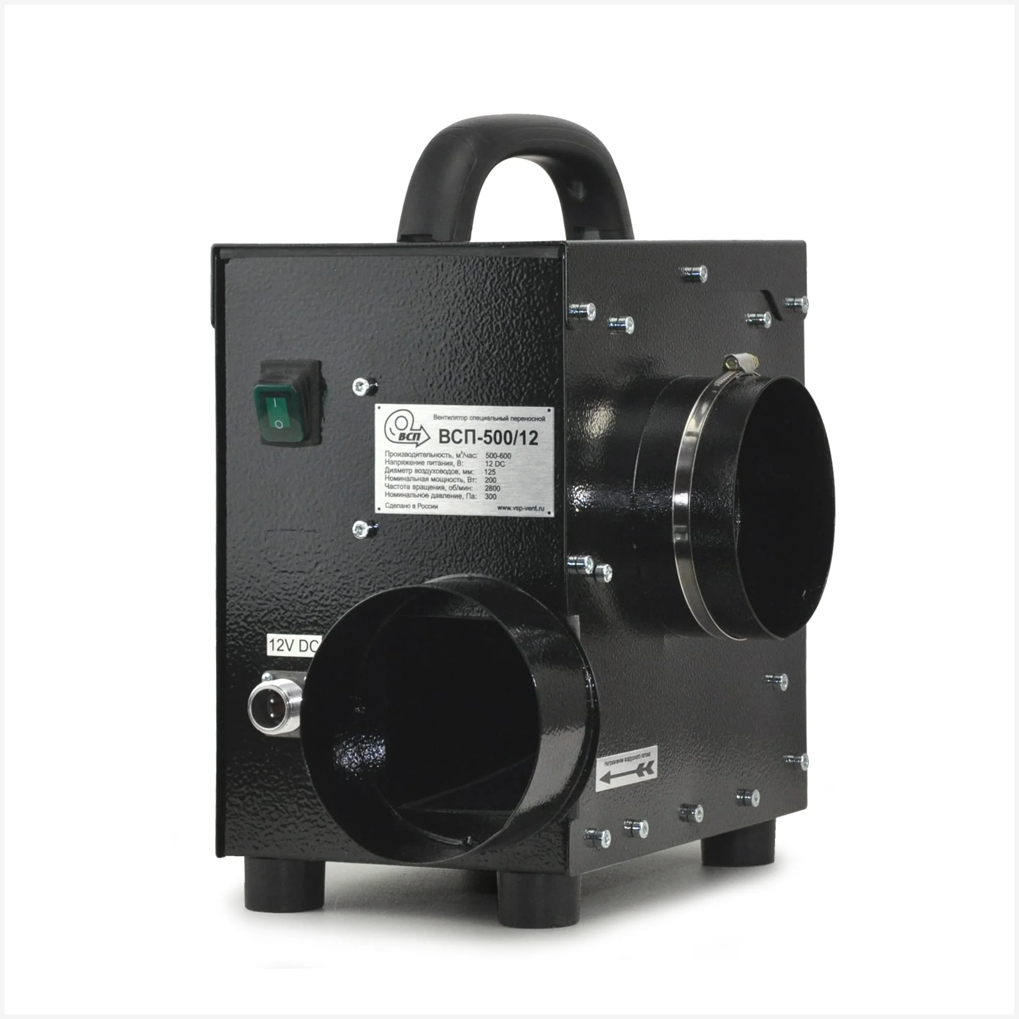 Переносной вентилятор ВСП 500/24-12 - Фото №4