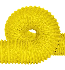 Гибкий воздуховод D125 10м (сигнальный окрас)